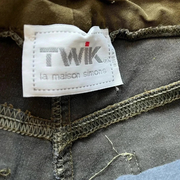 Olive  green Twik pants - Picture 6 of 7